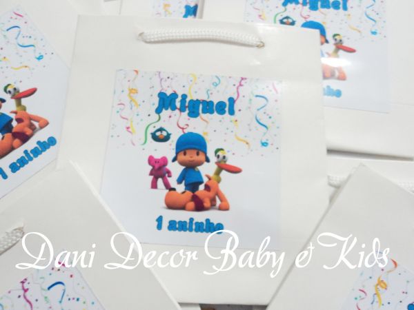 Sacolinha personalizada Pocoyo